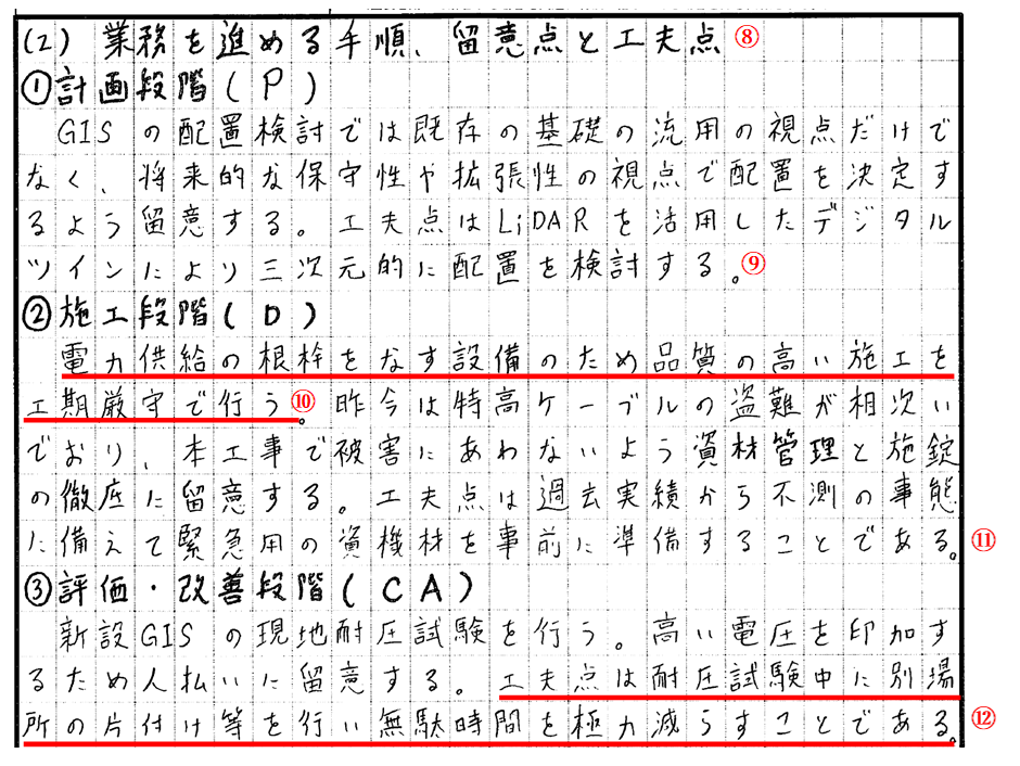 技術士　二次試験対策　GIS６