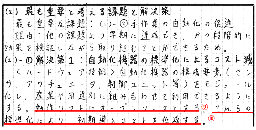 技術士　二次試験対策　技術者確保４